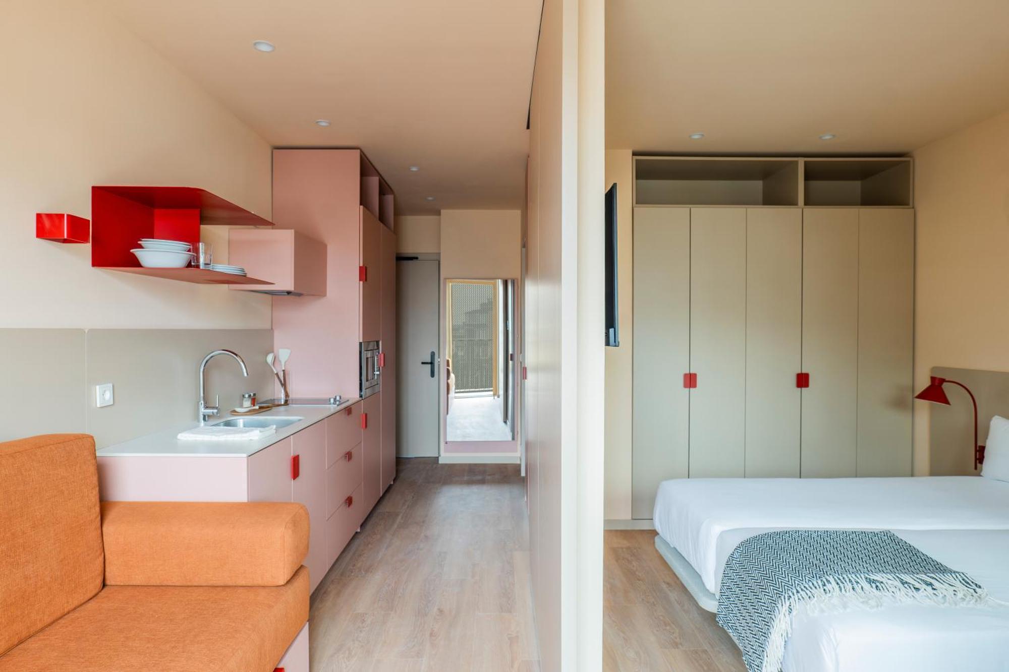 One-Bedroom Apartment Balcony