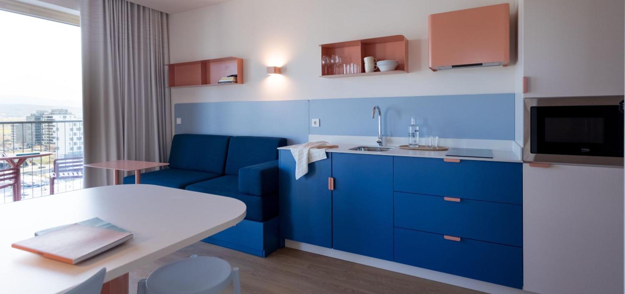 Two-Bedroom Apartment Balcony