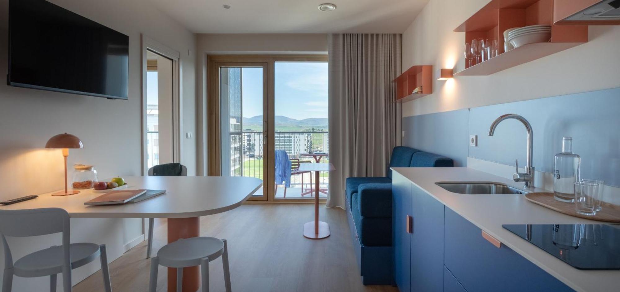 Two-Bedroom Apartment Balcony